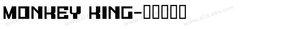 MONKEY KING字体转换